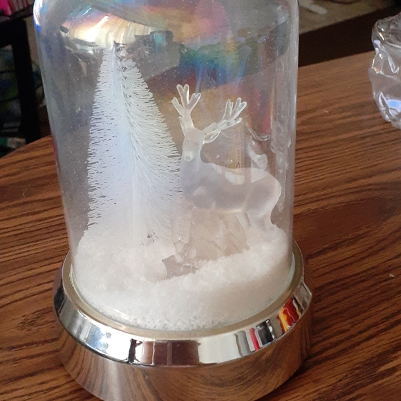 Avon Other - Brand new. Light - up bell jar with reindeer scene